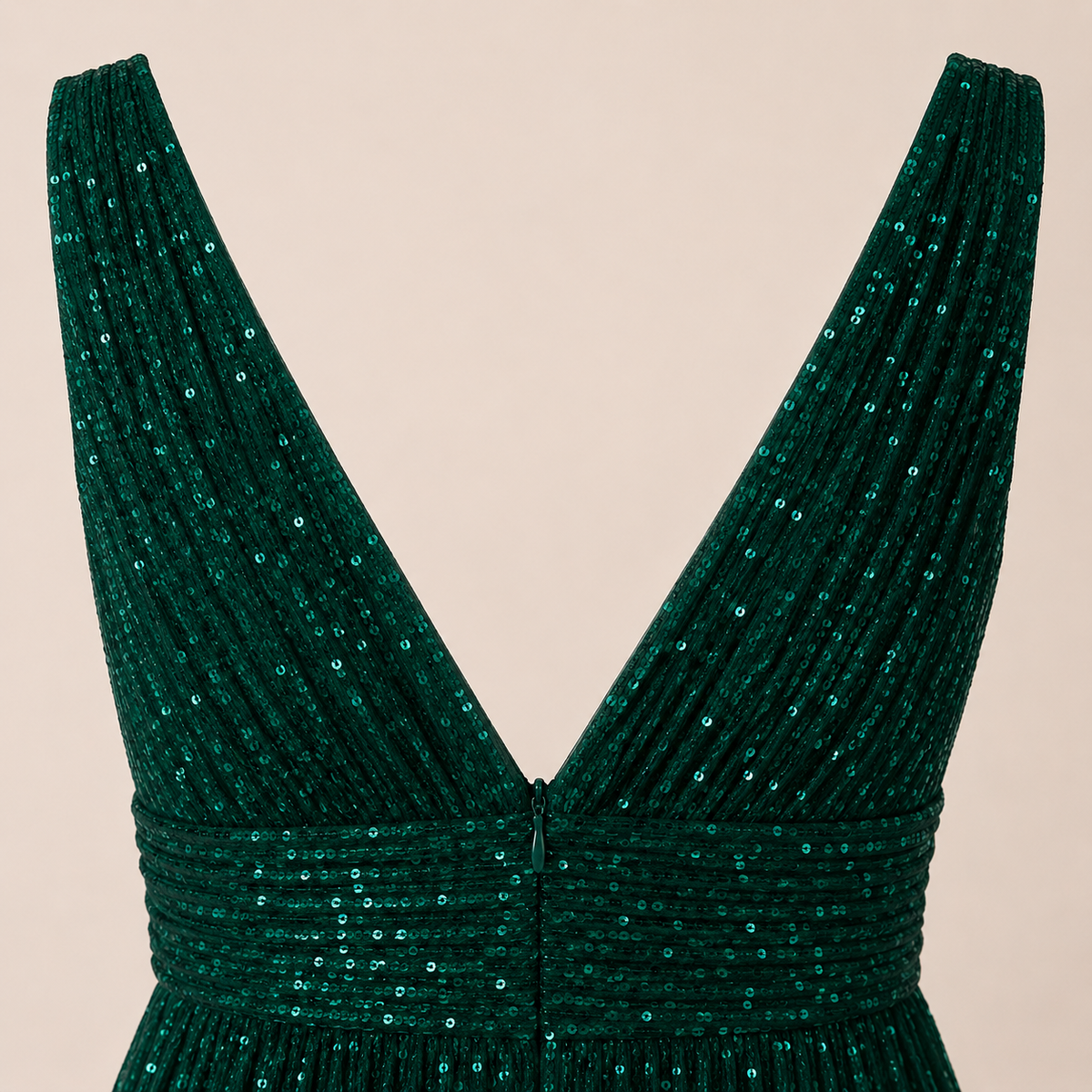 Vestido Longo de Luxo | Aurora Esmeralda