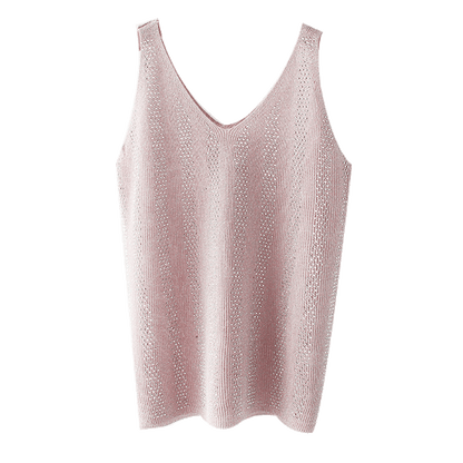 Blusa Regata Lurex Cler
