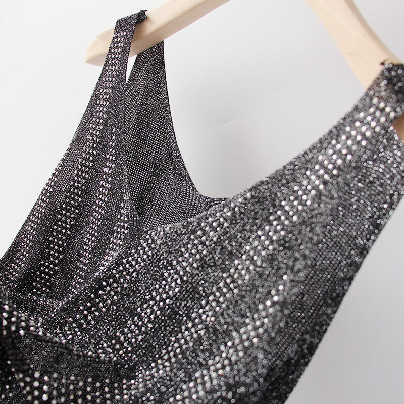 Blusa Regata Lurex Cler