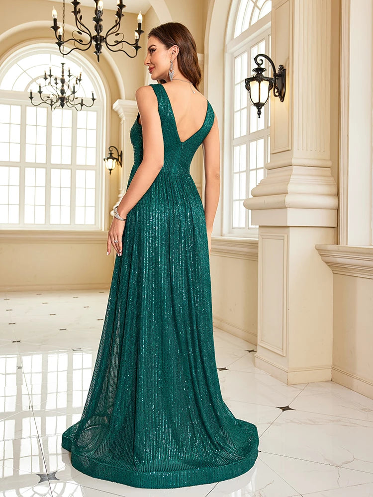 Esmeralda Royale™ | Vestido Longo de Luxo